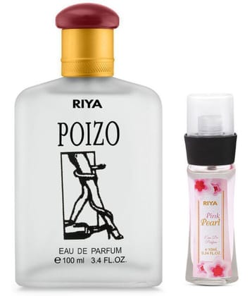 Riya Poizo Eau De Parfum (EDP) For Unisex 110 ( Pack of 2 )