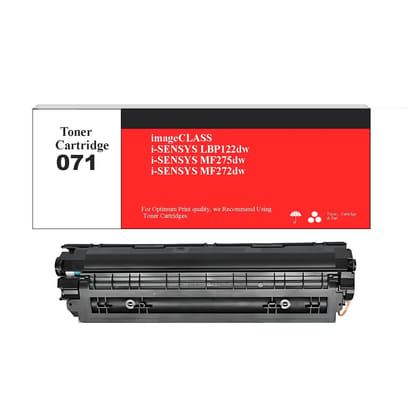 071 Toner Cartridge Black Compatible with LBP122dw, MF275dw, MF272dw
