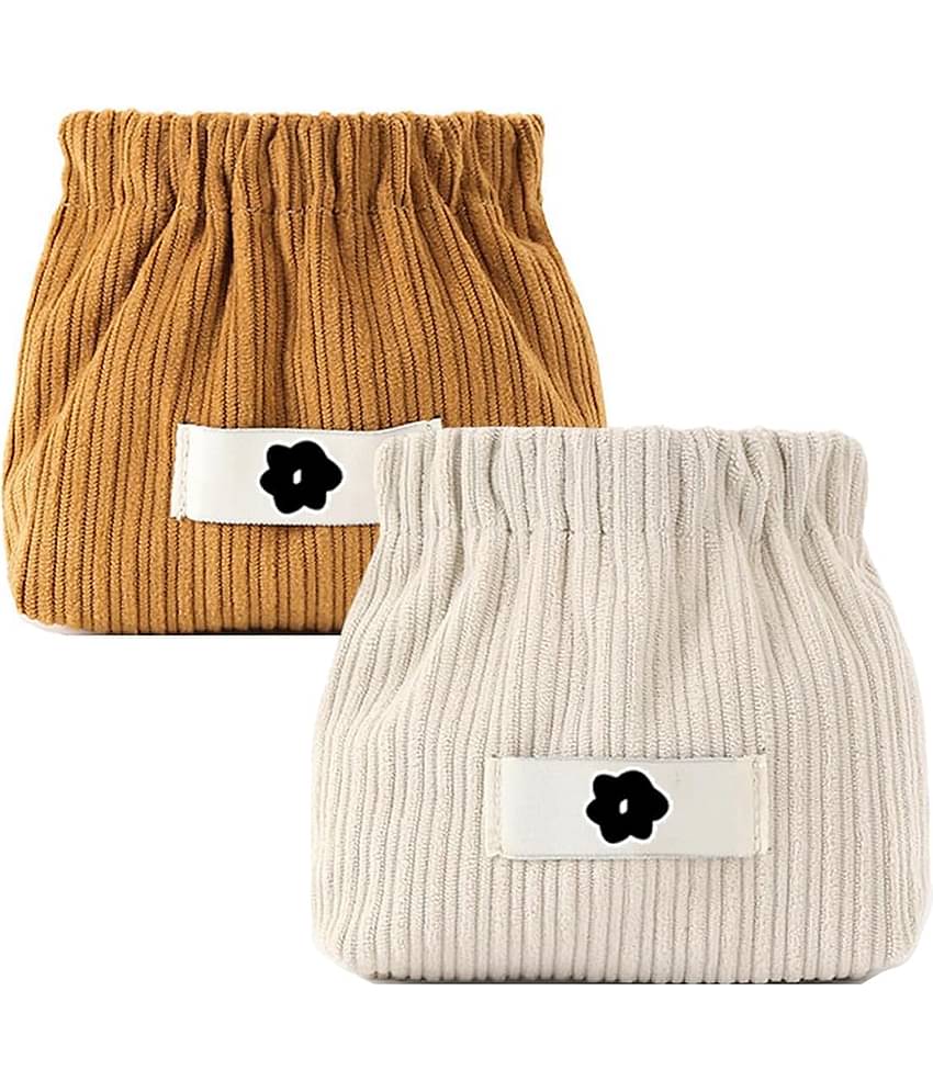 RAMDEV ENTERPRISE Multicolor Mini Jewelry Storage Pouches for Women Girls.