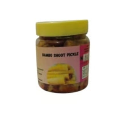 Homemade Local Pickle - 200g Authentic Indian Condiment (Bamboo Shoot ) - 200 gm