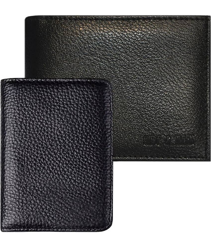 Hide&Sleek - PU Leather Card Holder ( Pack of 2 )