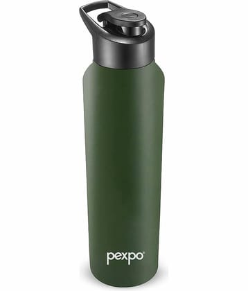 Pexpo Sports and Hiking Stainless Steel Chromo Pink Fridge Water Bottle 750ml mL ( Set of 1 )