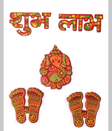 THRIFTKART - Multicolor Wood Diwali Hamper