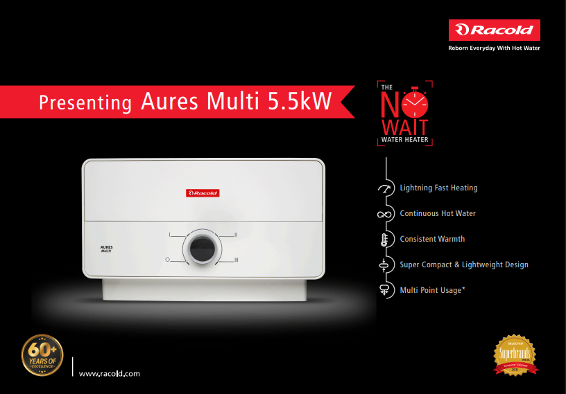 RACOLD AURES M 5.5 CB 230V WH IN