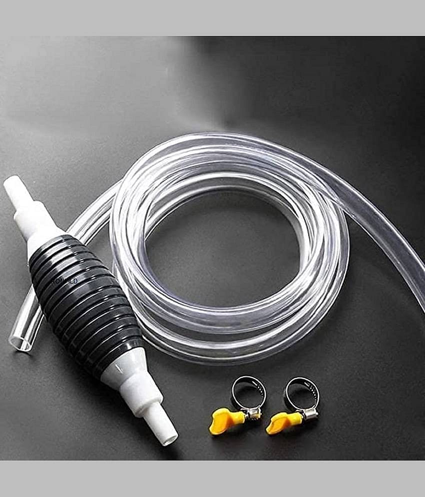 Fuel Transfer Pump Kit Tank Sucker Latest High Flow Hand Pump Portable Manual Car Fuel Transfer Pump with 2M Hose for Oil Liquid Water Fish Tank