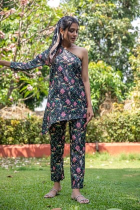 Dark Dazzle Co-Ord Set-XS