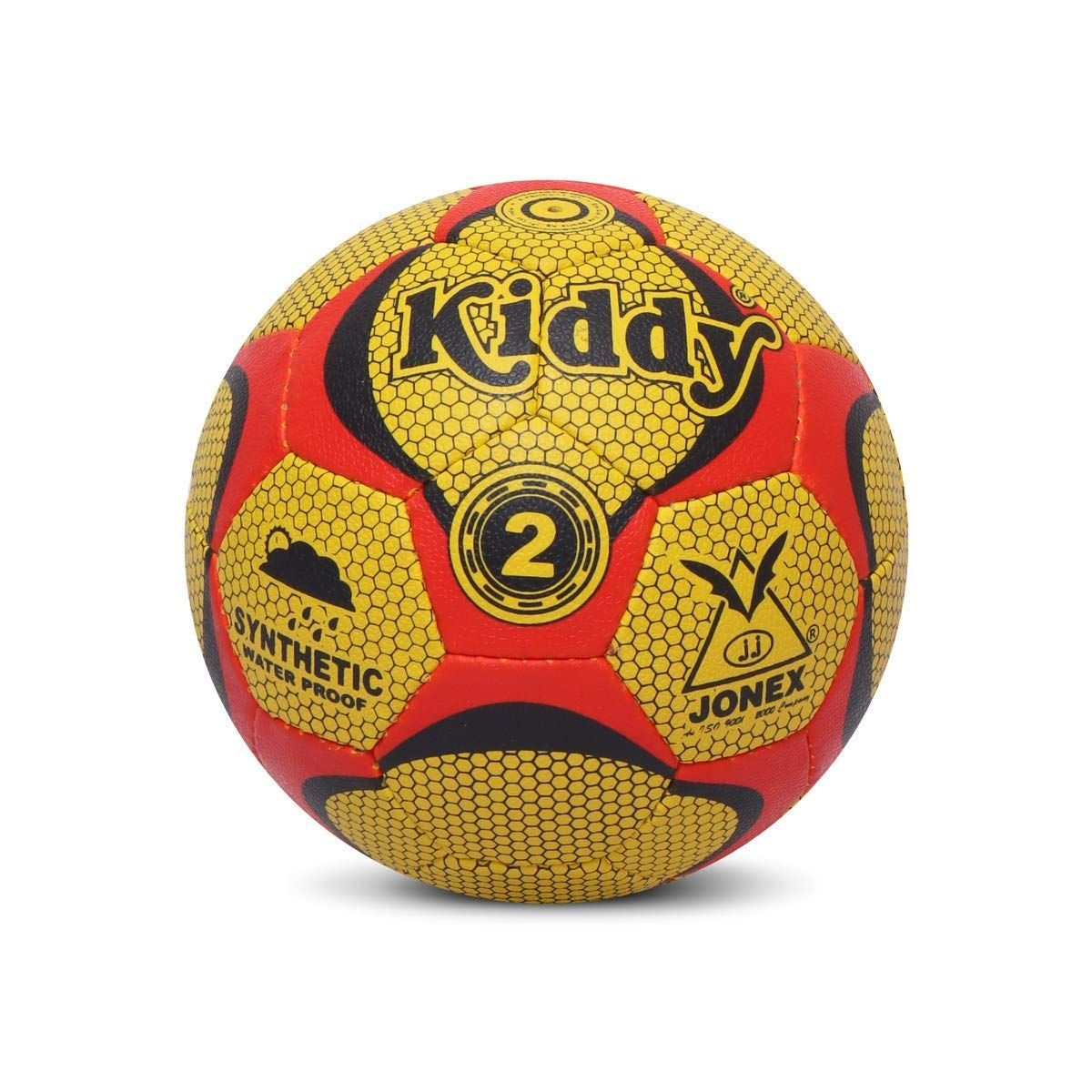 JJ Jonex Rubber KIDDY Football Size 2, Yellow