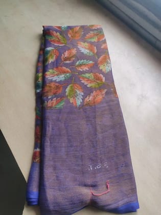 Elegant Cotton Silk Saree