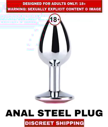 Adult Sex Toys Adult Concept Anal Plug A1 Anal Small Size Smooth Steel Diamond Anal Steel Plug For Unisex