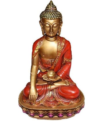 King & Queen Buddha Resin Idol