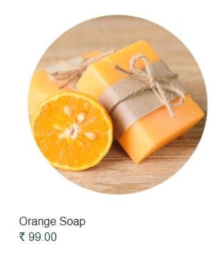 Refreshing Orange Bathing Bar | Citrus Infused | Daily Cleansing