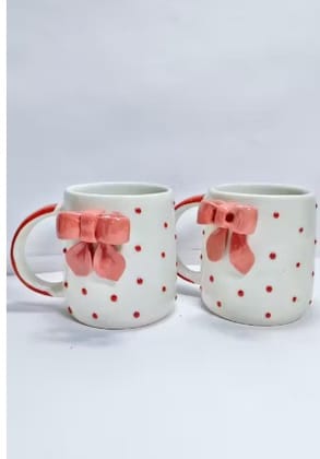 Cermco| Handcrafted Ceramic Mug  Glossy Finish, Artistic Design | Perfect for Kitchen & Dining