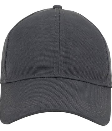Zacharias - Gray Cotton Blend Men's Cap ( Pack of 1 )