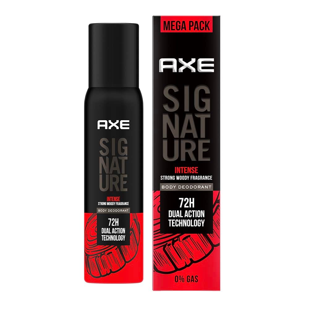 AXE Signature Intense Long Lasting No Gas Body Perfume Spray For Men 200 Ml AXE Signature Intense Long Lasting No Gas Body Perfume Spray For Men 200 Ml - 200 ml (Pack of 1)