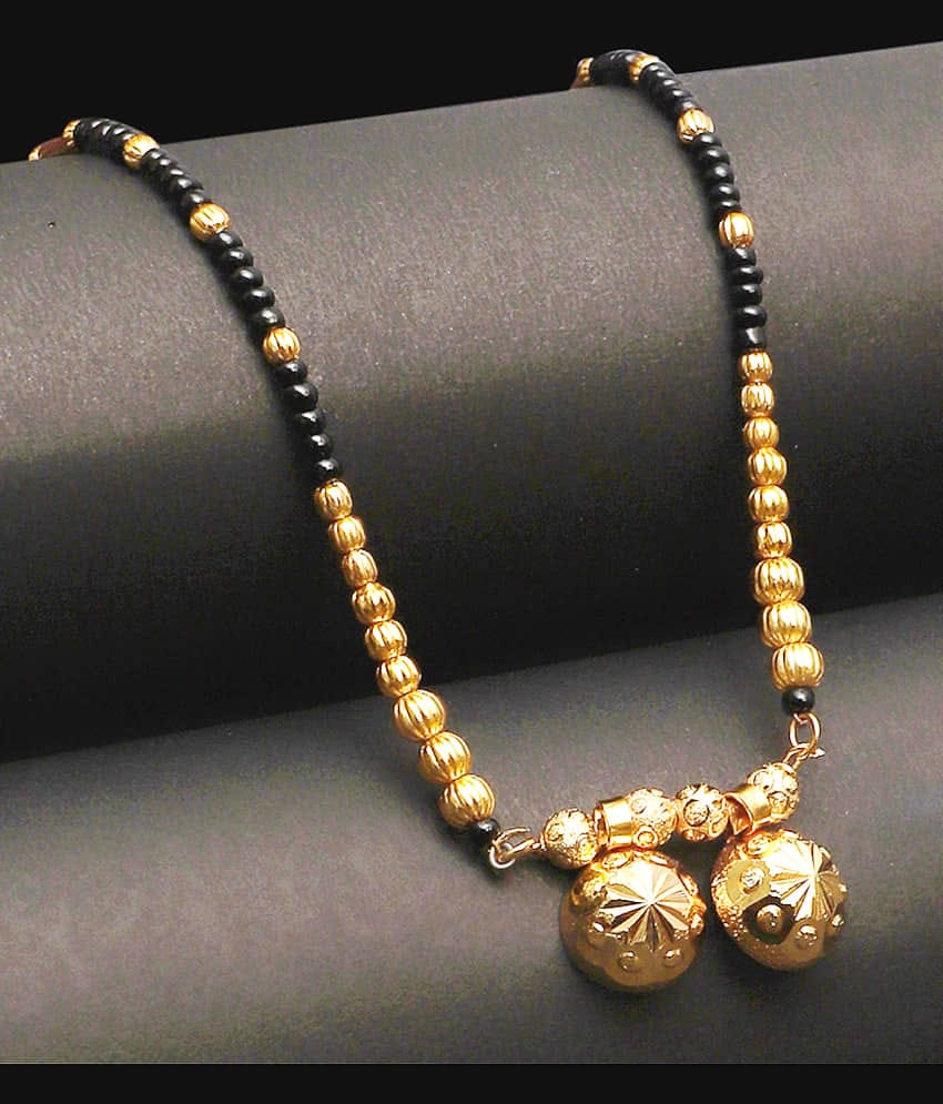 Bhagya Lakshmi Golden Mangalsutra ( Pack of 1 )