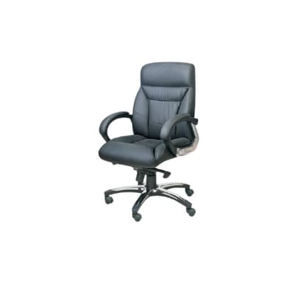 I am Boss - Leatherette Revolving With Cushioned Handle & Metal Base (CS-L07-MB)