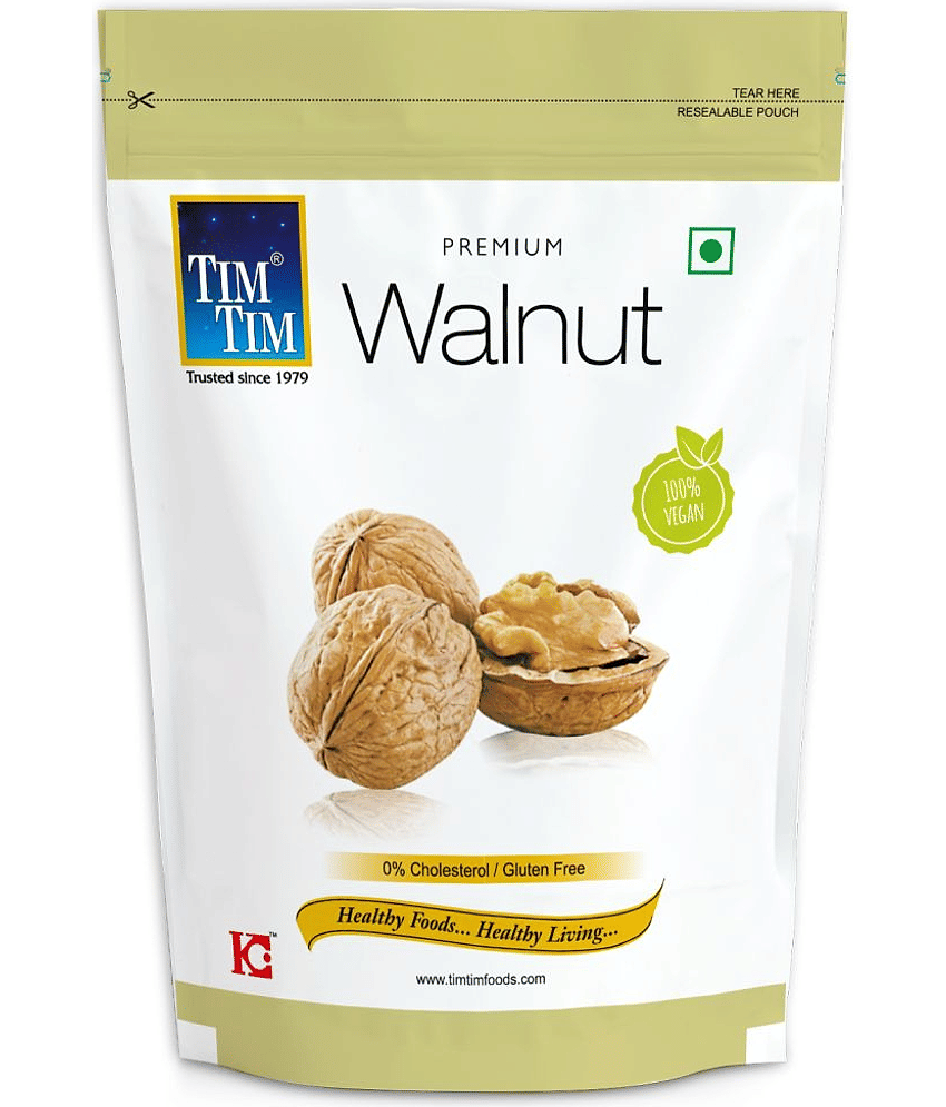 Tim Tim California Inshell Walnuts 200g | Walnuts Dry Fruits | Walnuts | Fresh Walnuts and with shell for Snacking & Baking