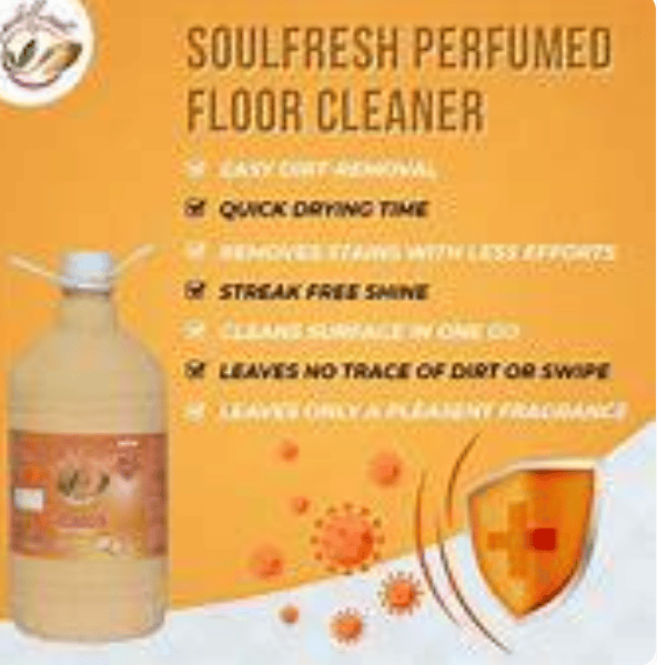 ECO FRESH FLOOR CLEARNER PHYNLE 5LTR SANDLE