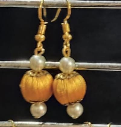 Single Bead Earrings