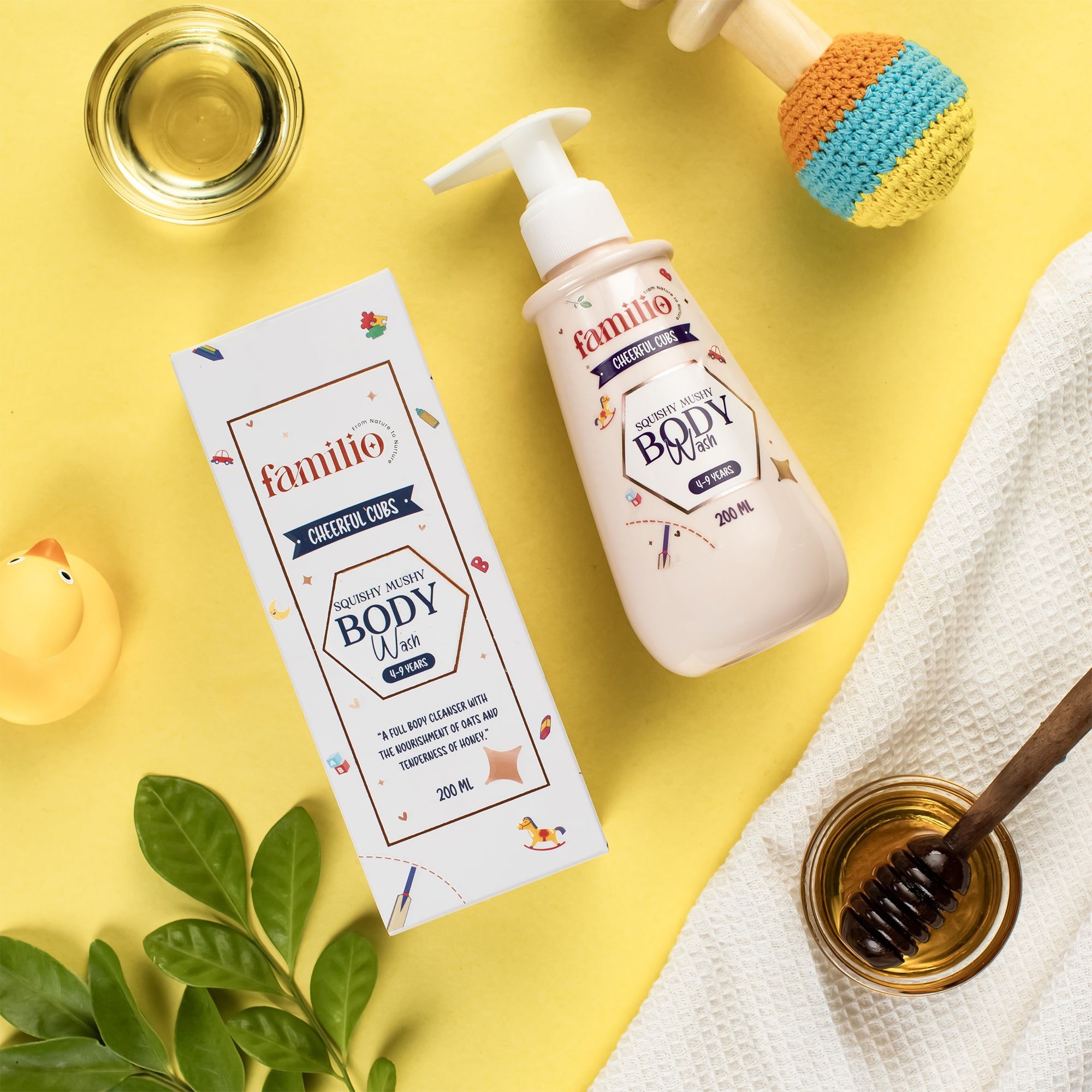Squishy Mushy Kid's Body Wash-30 Days Pack