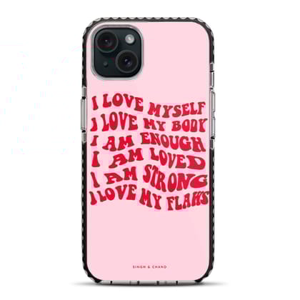 Positive Affirmations iPhone 15 Plus Stride Phone Case-Stride