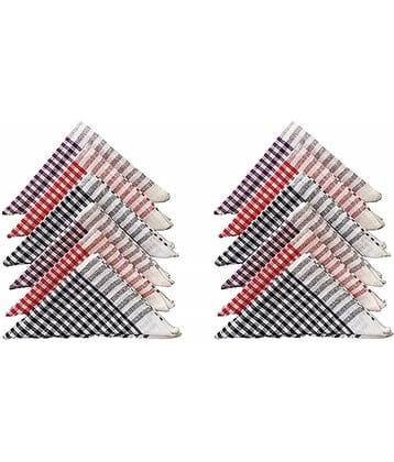 Kitchen Cleaning Clothes| Wet Dry Cleaning Napkin | Cotton Kitchen Duster (Pack of 12)