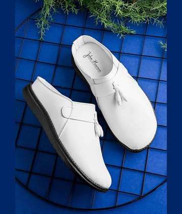 John Karsun - White Men's Sandals