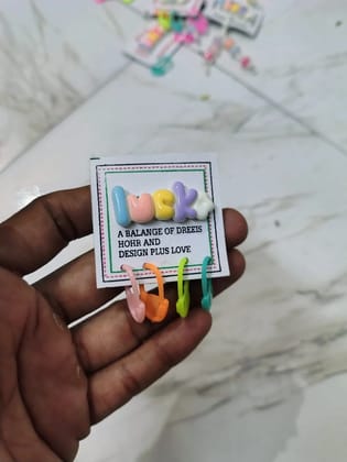 Kids garment fancy decorative label patch..