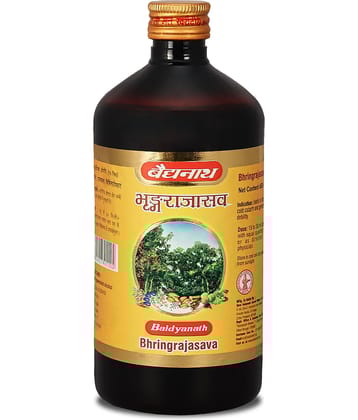 Baidyanath Bhringrajasava 450 ml Liquid 450 ml Pack Of 1