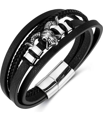 Thrillz Black Bracelet ( Pack of 1 )