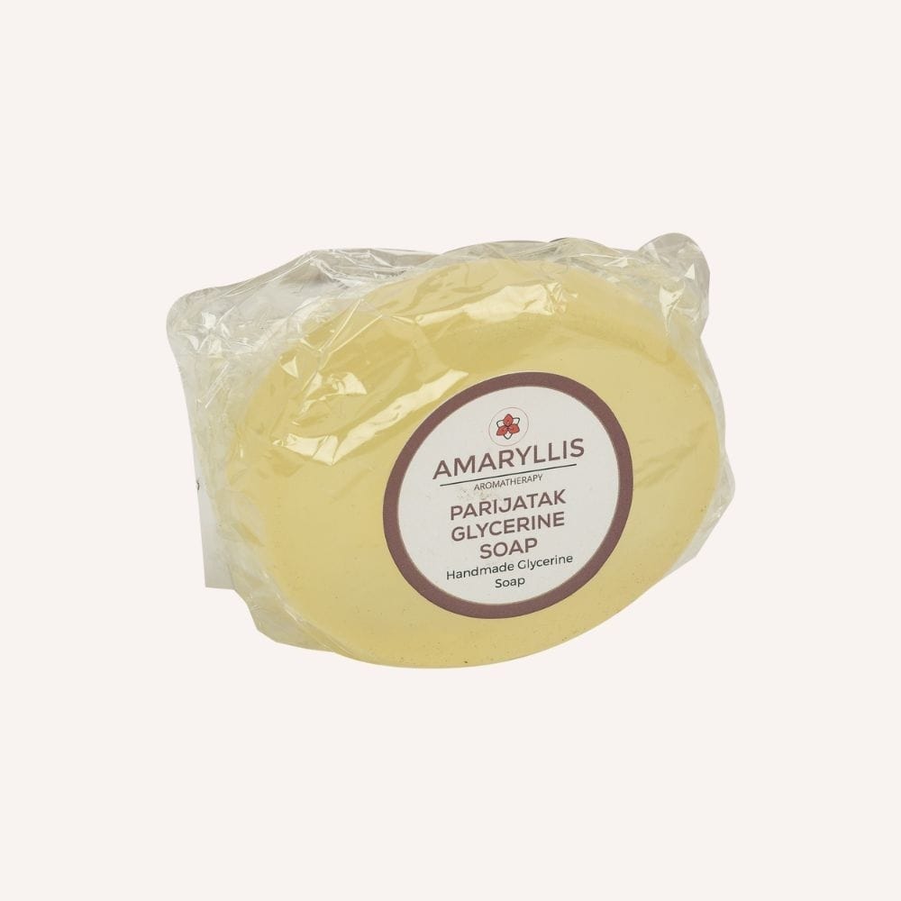 Amaryllis Parijatak (Night Jasmine) Glycerine Soap (100g) | Natural Floral Fragrance | Gentle Moisturizing Bar