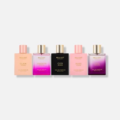 Everready Women Perfume Combo - 5 x 100ml