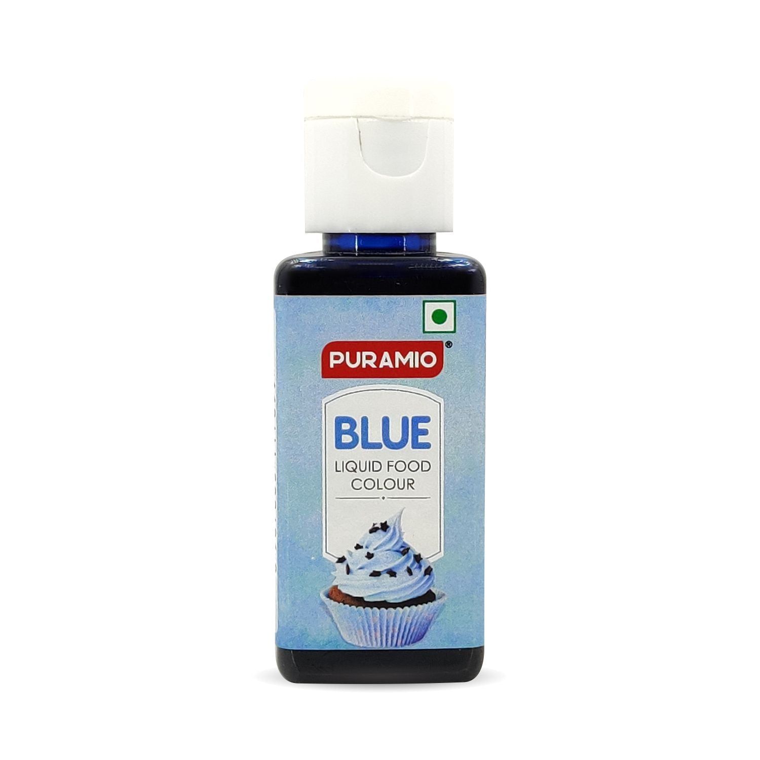 Puramio Liquid Food Colour- Blue, 50 ml