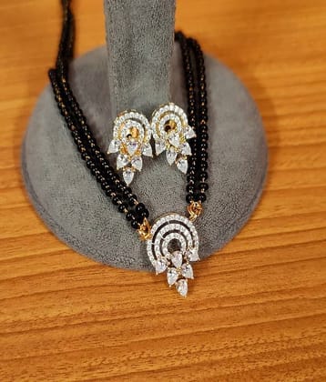 MGSV Golden Mangalsutra Set ( Pack of 1 )