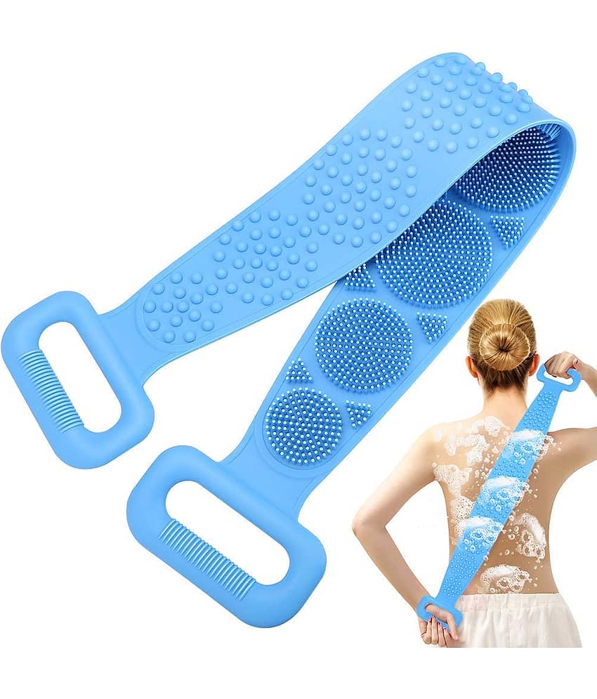 Green Tales Silicone Bath Belt Loofah Back Scrubber