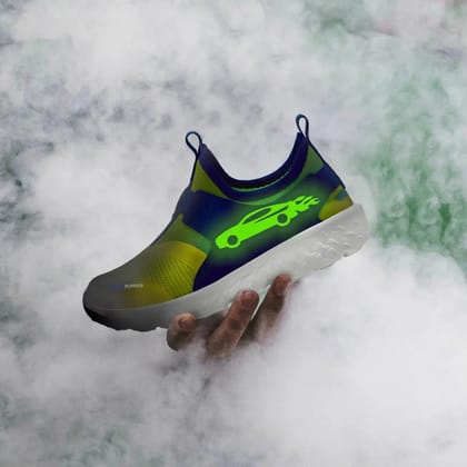 Ultra Runner - Neon Racer Glow In The Dark-Blue / 33