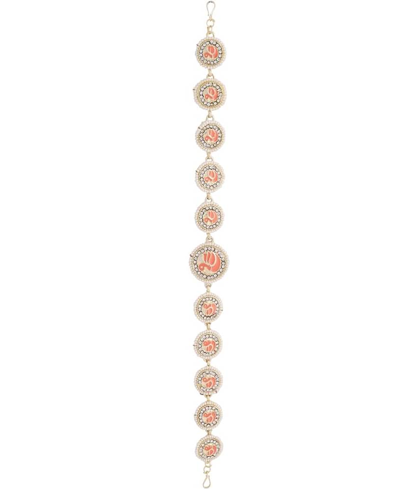 VIRAASI - Orange Hair Accessories ( Pack of 1 )