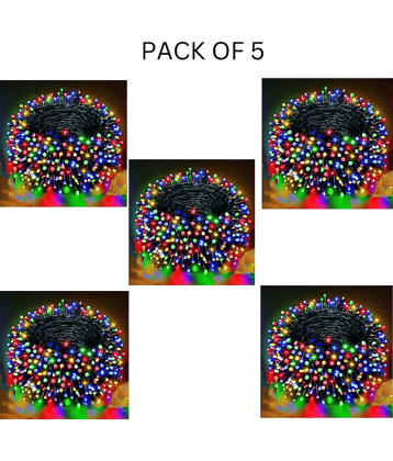 Kadio Multicolor 15M String Light ( Pack of 5 )