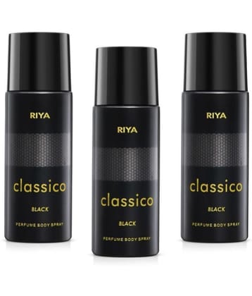 Riya Classico  Deodorant Spray & Perfume For Men 450 ( Pack of 3 )