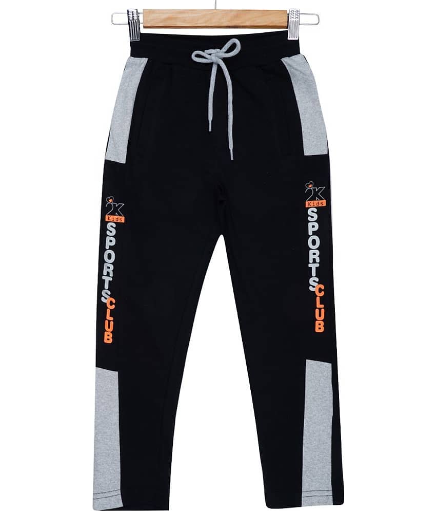2K Kids Pack of 1 Boys Cotton Spandex Trackpant ( Navy )