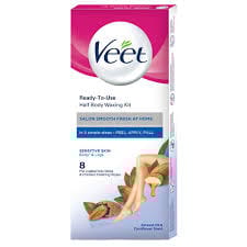 Veet Sensitive Skin Body Wax Strips 8 Pcs