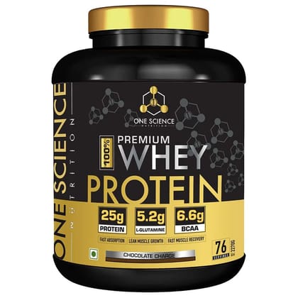 One Science Nutrition 100% Premium Whey Protein-5 lbs / Chocolate Charge