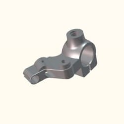 BRACKET RIGHT HANDLE LEVER - HF Deluxe | Splendor Pro - 53173AAH000S