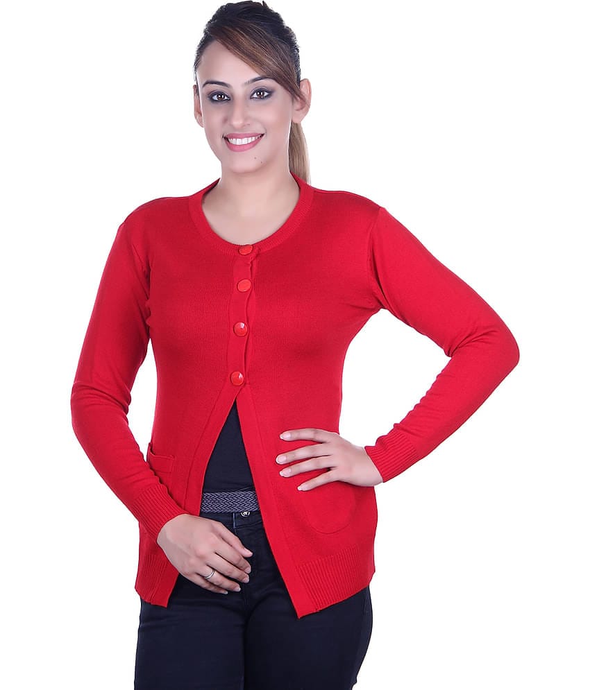 Ogarti Acrylic Shrugs - Red