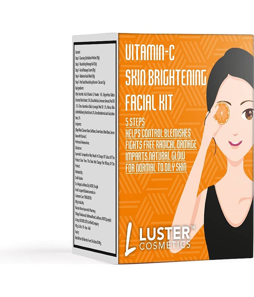 Luster Cosmetics - Skin Brightening Facial Kit For Combination Skin ( Pack of 1 )