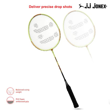 JJ Jonex Ayush Badminton Racket (Red Badminton Racket with Black Handle) JJ Jonex Ayush Badminton Racket (Red Badminton Racket with Black Handle)