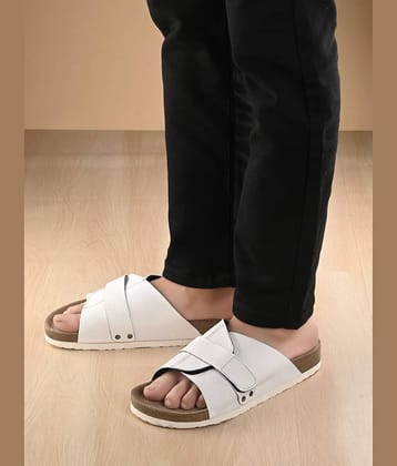 Big Fox - White Men's Sandals