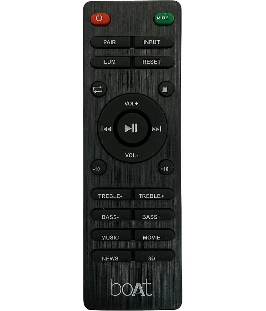 Hybite Boat Sound Bar Home Theatre Remote Compatible with Boat System Aavante Sound Bar
