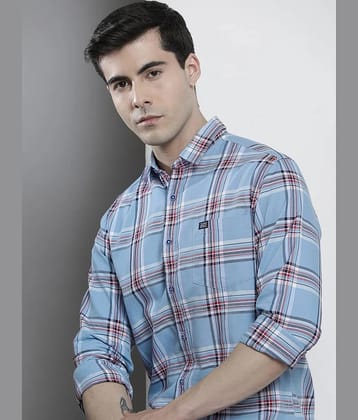 The Indian Garage Co Men Regular Fit Checked Casual Shirt - None