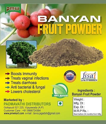 Banyan Fruit Powder - Marri Pallu - Indian Fig - Bargad - Aal - 1 Kilo